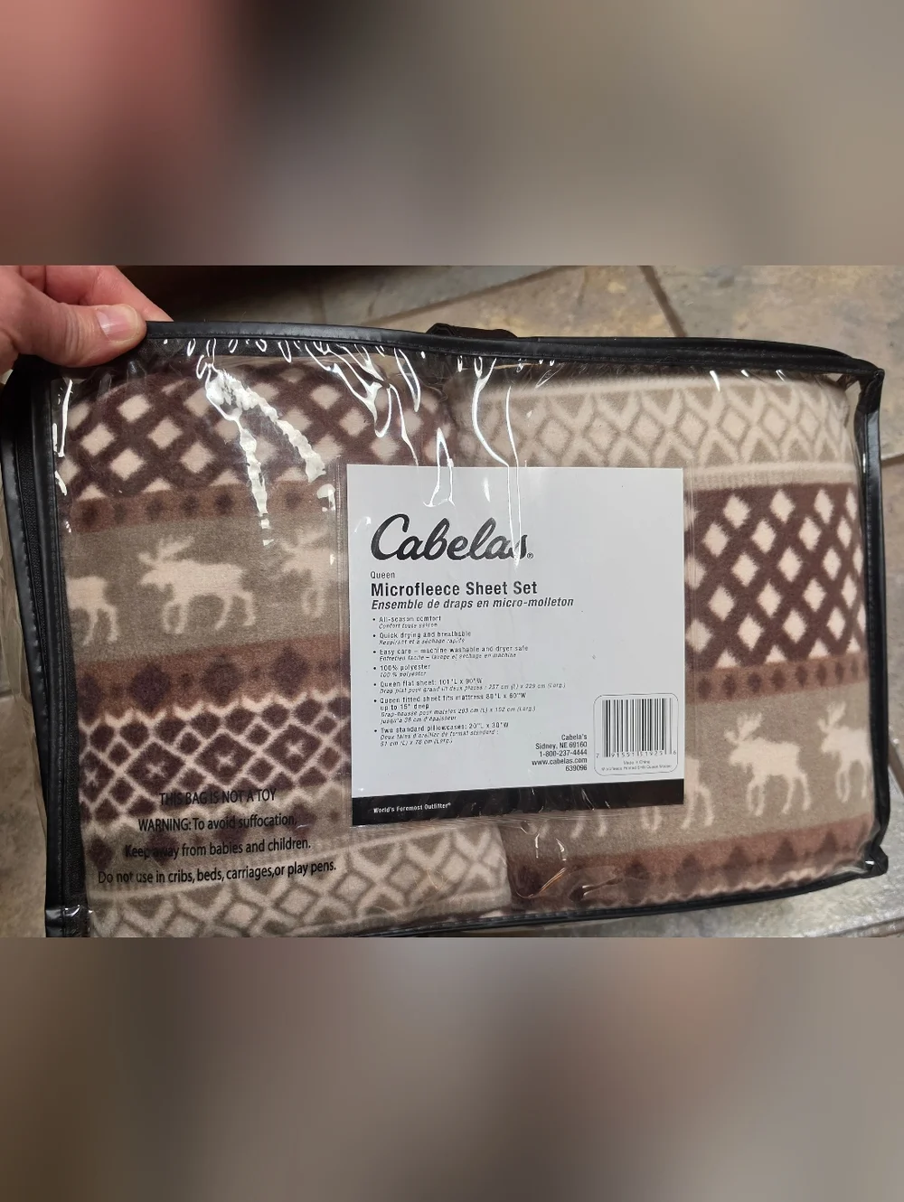 Cabelas cozy microfleece